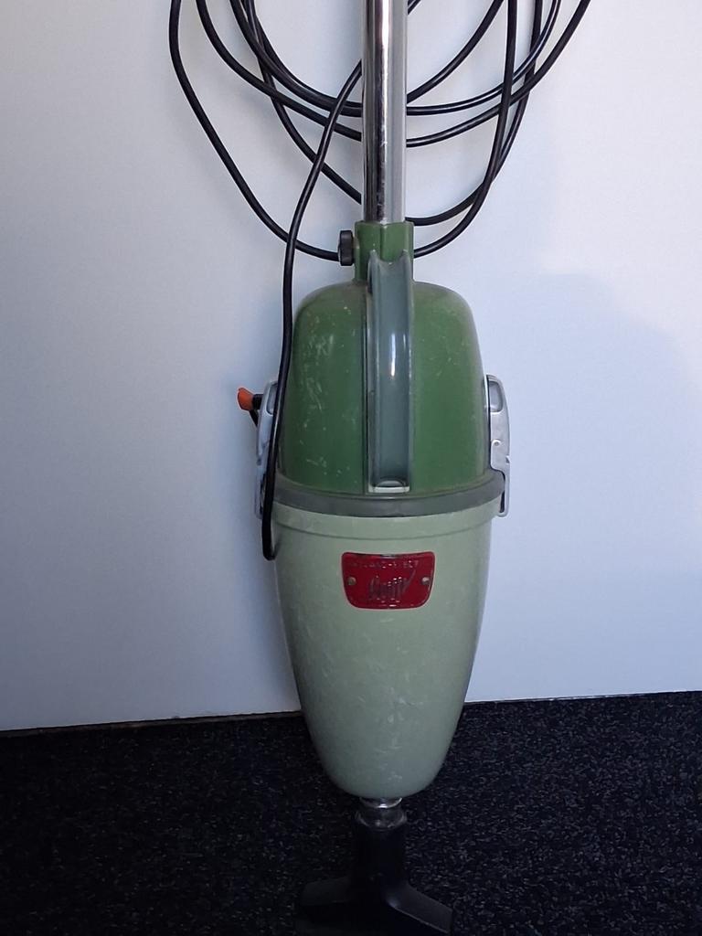 Vintage Sniffy Stofzuiger - Groen - Werkend, Ophalen, Gebruikt, Stofzak, Minder dan 1200 watt