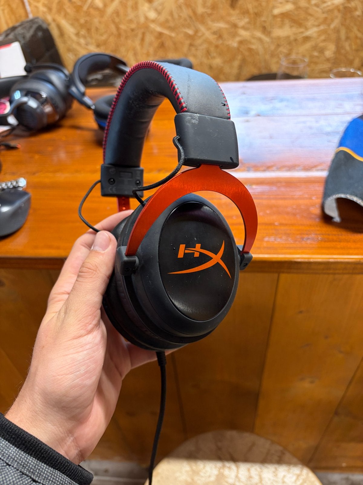 HyperX Gaming Headset - Goede staat, Audio, Tv en Foto, Koptelefoons, Ophalen, HyperX, Microfoon, Zwart
