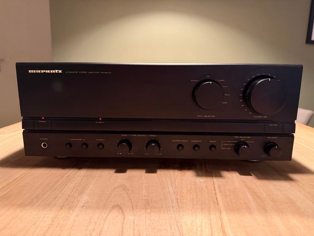 Marantz PM 80 Geïntegreerde Stereo Versterker, Audio, Tv en Foto, Versterkers en Receivers, Gebruikt, 120 watt of meer, Stereo