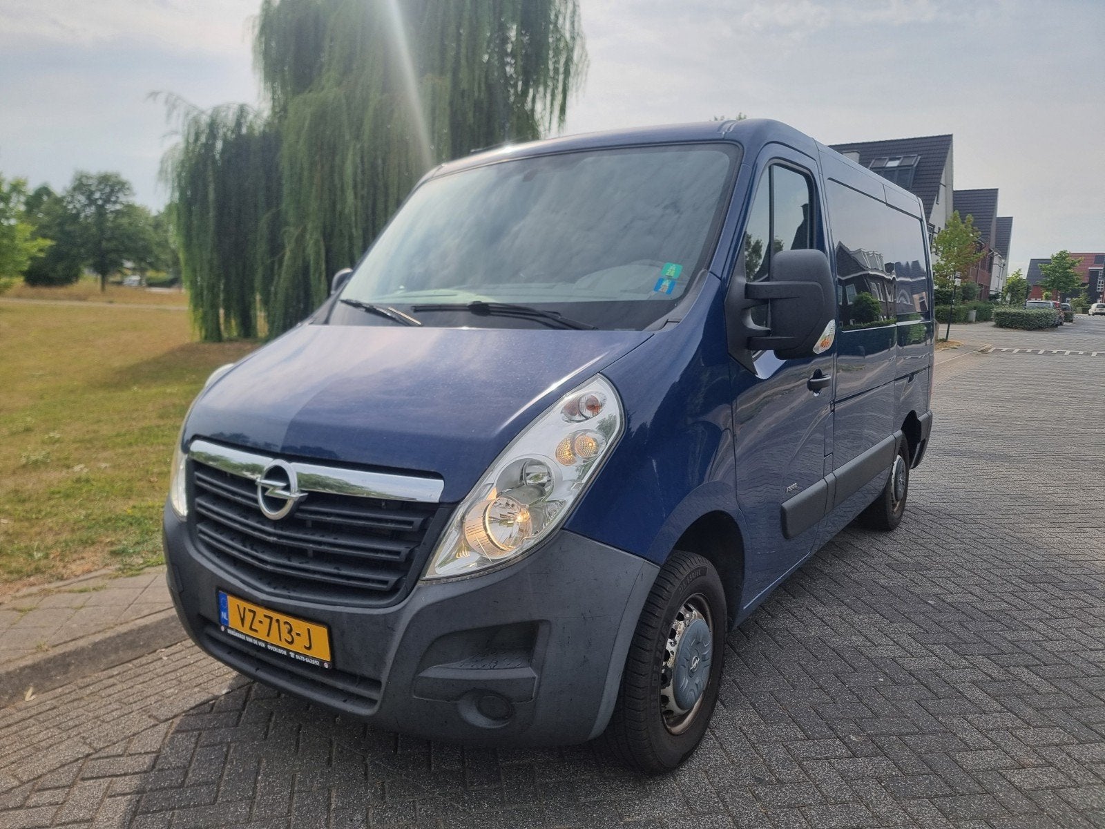Opel movano 2.3cdti automaat rolstoelbus lift airco, Euro 5, Stof, Zwart, 4 cilinders
