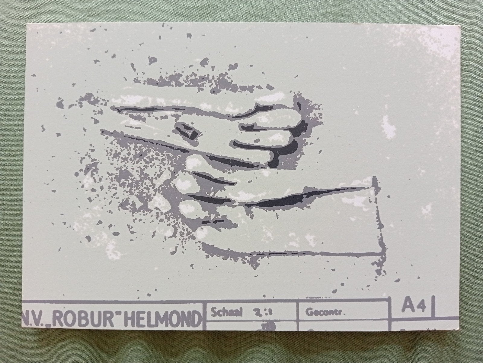 Frans Coppelmans 17 zeefdrukken Helmond 1981, Ophalen of Verzenden