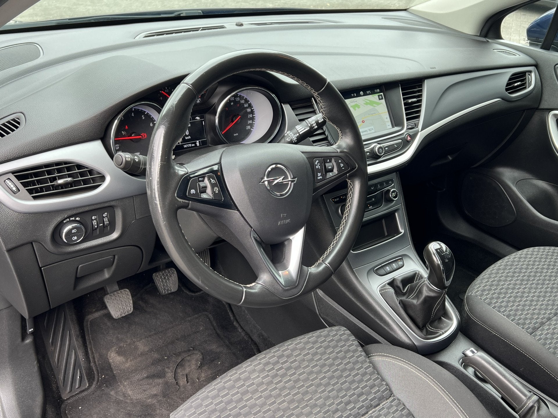 Opel Astra Sports Tourer 1.2 Edition | Navi | Trekhaak | RIJ, Auto's, Voorwielaandrijving, Stof, Euro 6, 1199 cc