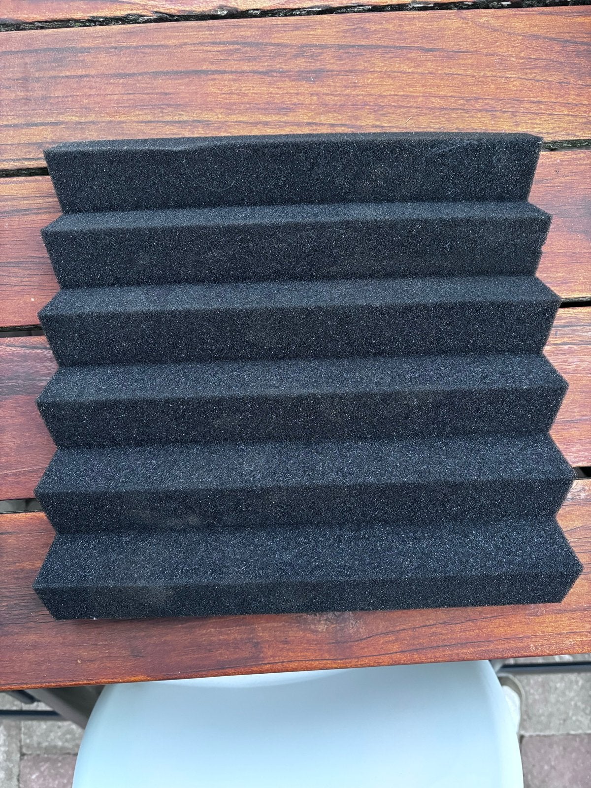 11 stuks geluidsisolatie schuimpanelen, Ophalen, Gebruikt
