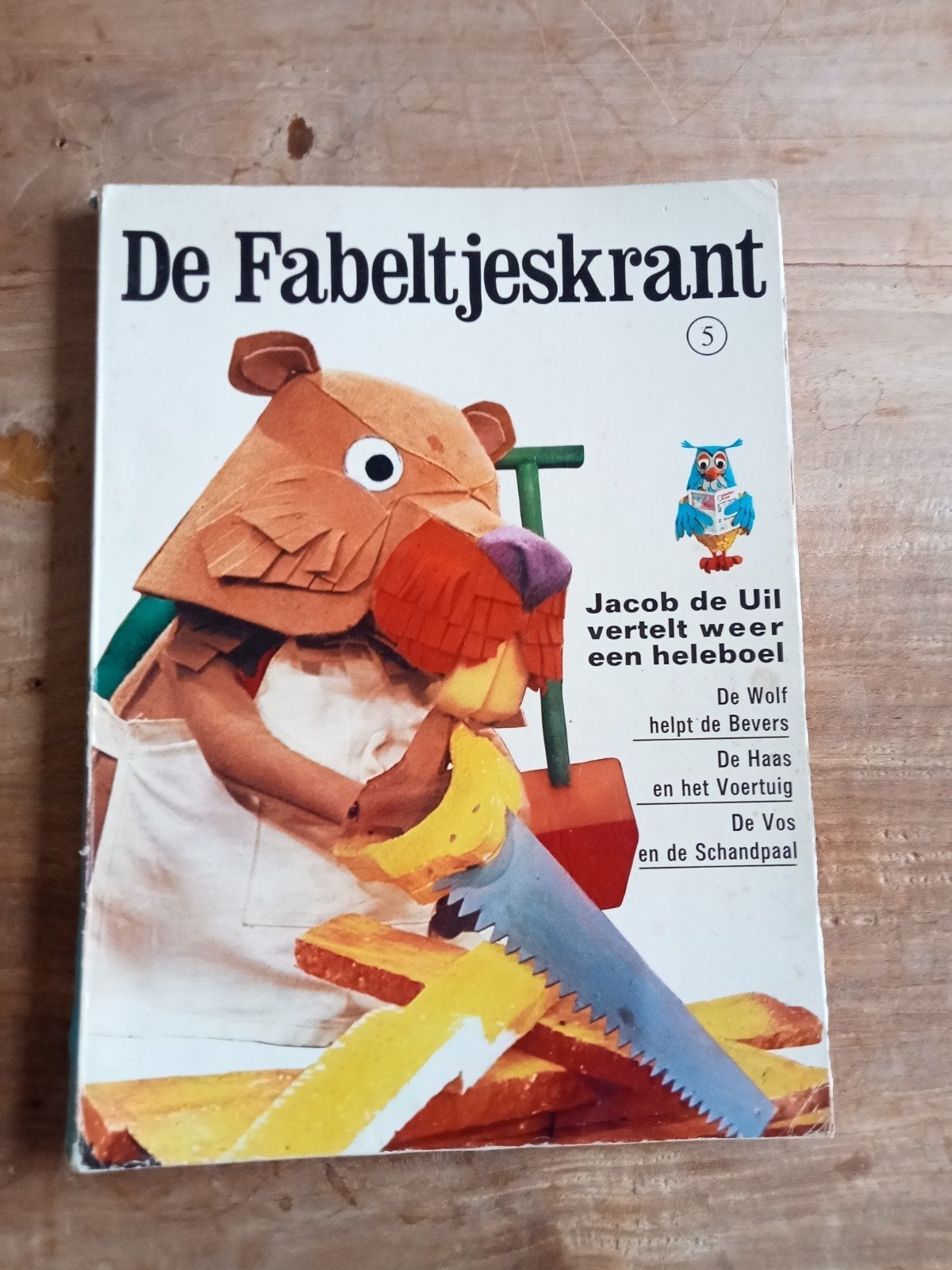 De Fabeltjeskrant - Jacob de Uil vertelt weer een heleboel, Ophalen of Verzenden, Gelezen, Leen Valkenier, Sprookjes