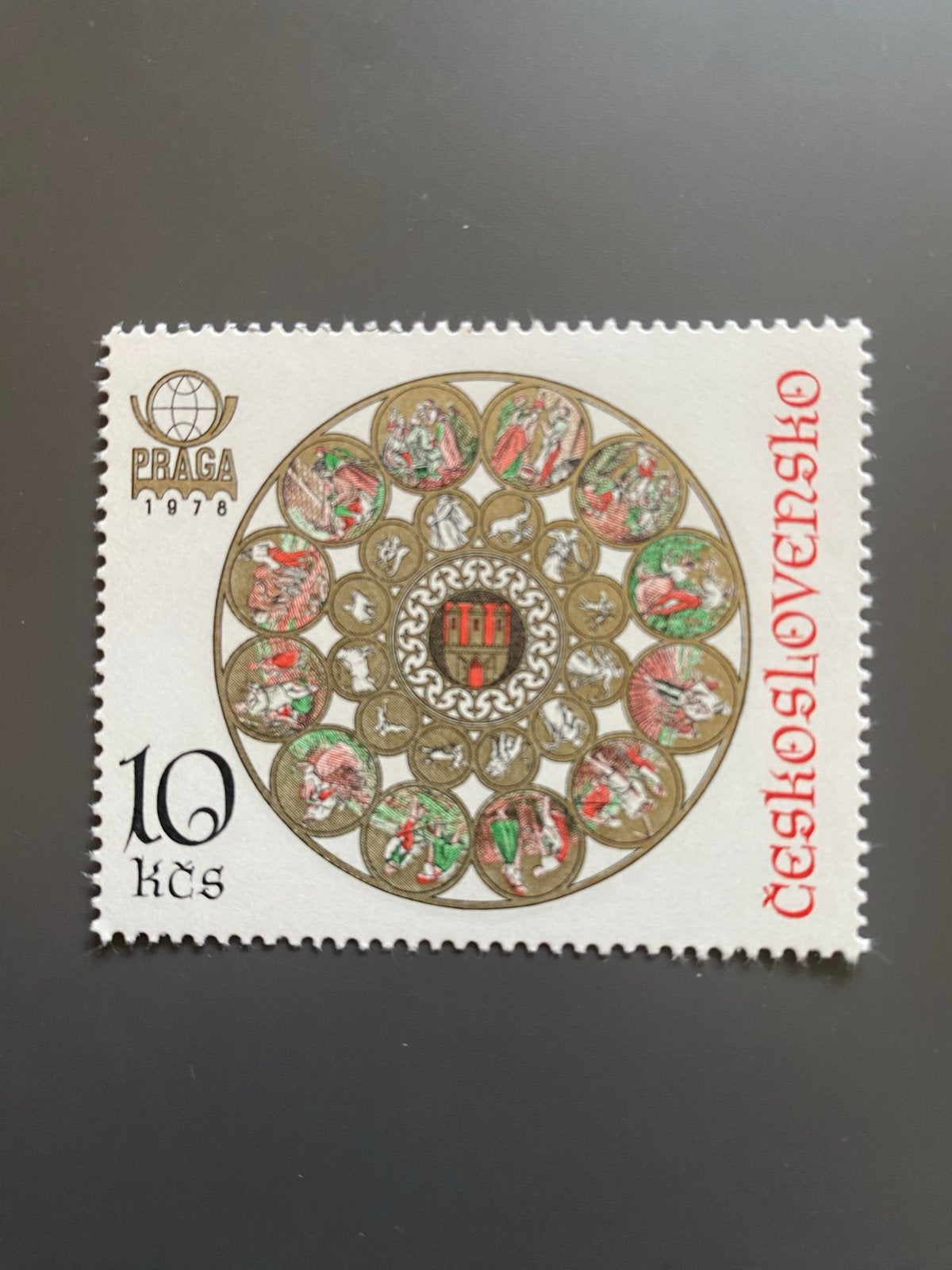Tsjechoslowakije 1978 Postfris Postzegel Astronomische Klok, Ophalen of Verzenden, Overige landen, Postfris