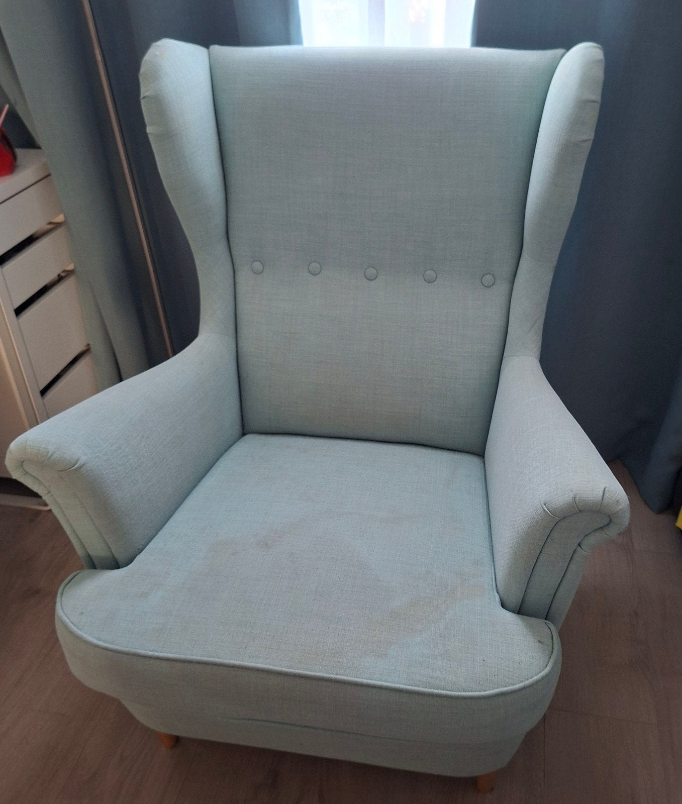 IKEA STRANDMON, Ophalen, Gebruikt