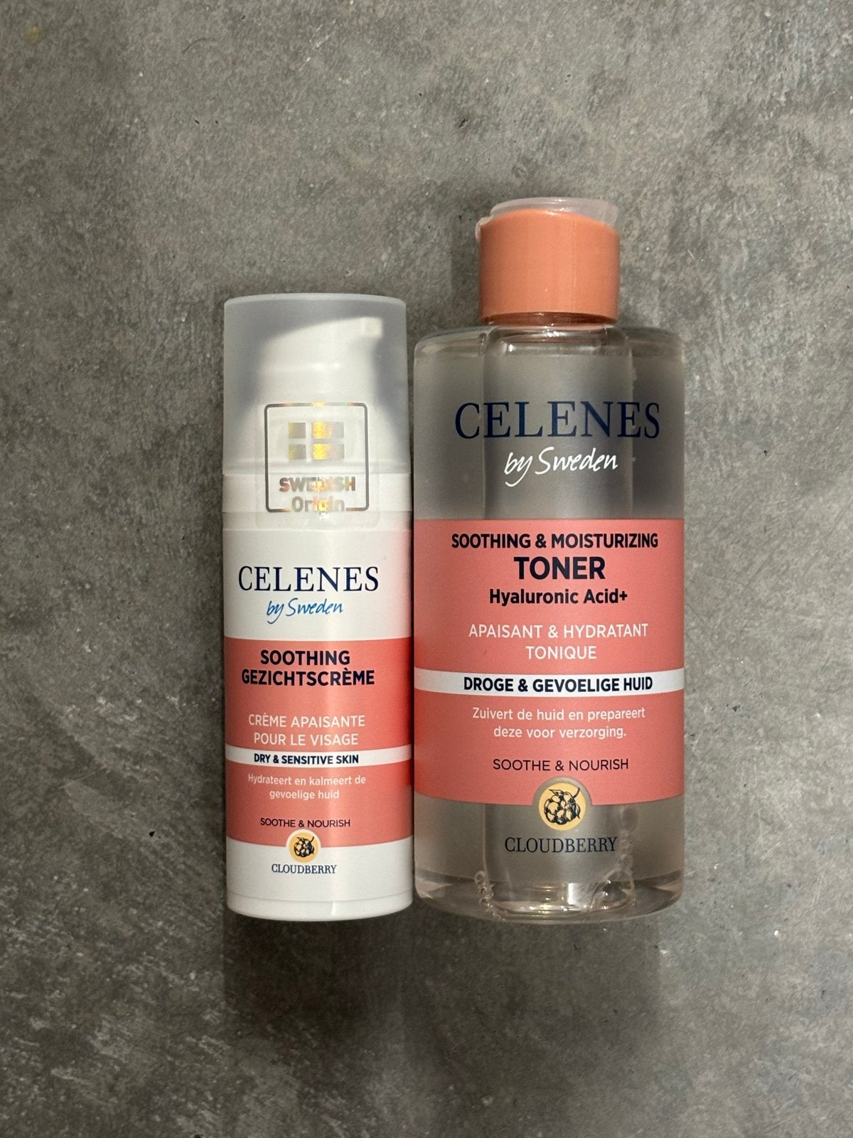 Celenes by Sweden Gezichtscrème & Toner Cloudberry, Ophalen of Verzenden, Nieuw, Gehele gezicht, Verzorging
