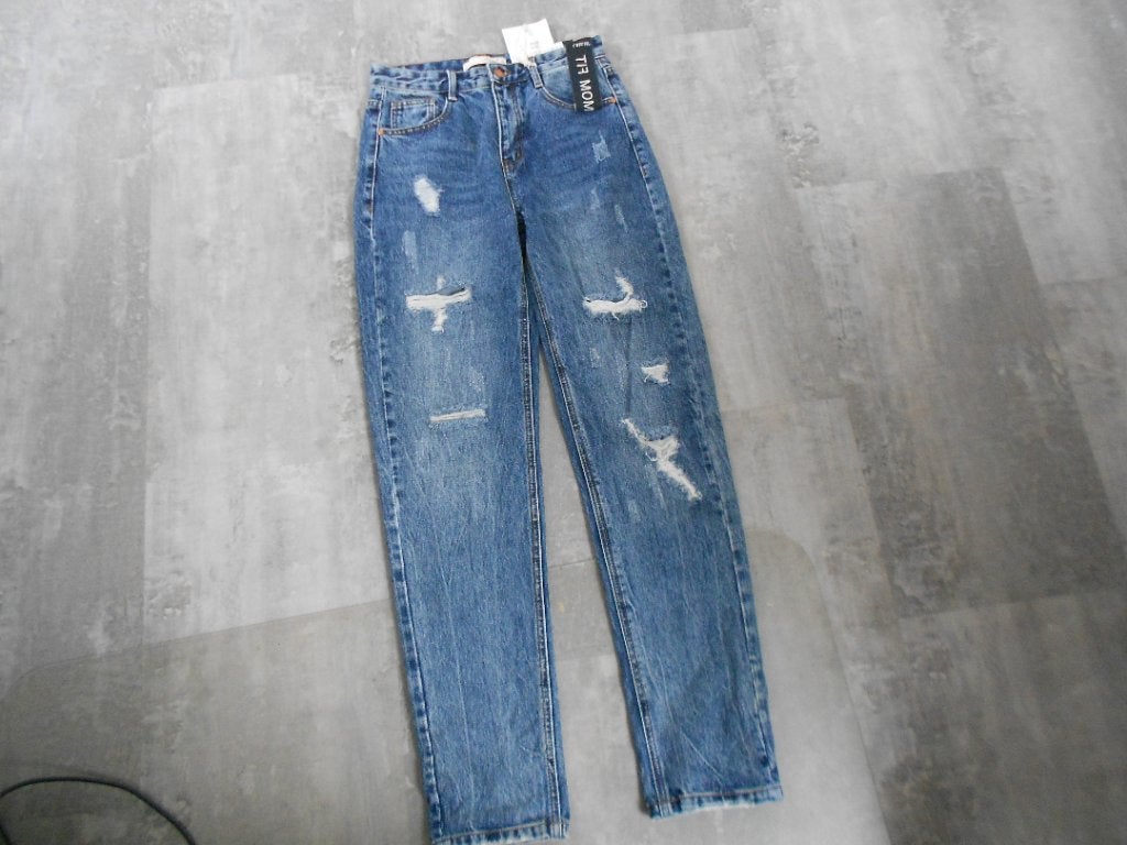 Nieuwe Laulia blauwe mom fit jeans, maat 36, Nieuw, W28 - W29 (confectie 36), Laulia, Verzenden