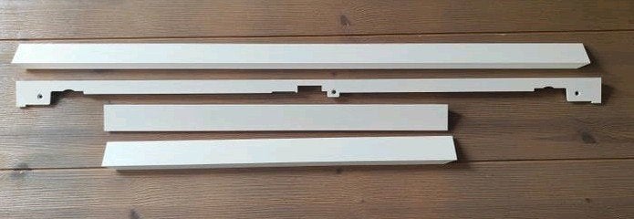 Samsung The Frame Lijst - Wit 2020 43 inch, Kunststof, Nieuw, Ophalen of Verzenden, Fotolijst