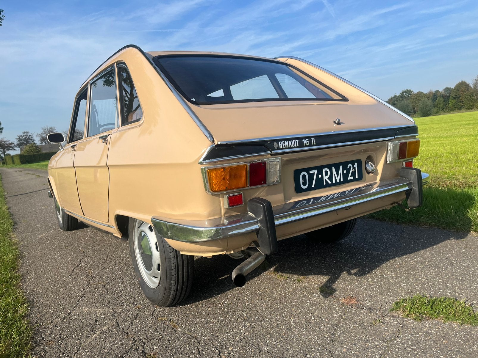 Oldtimer Renault 16 1.6 TL 1977 Beige (TX motor, 5bak), foto 7