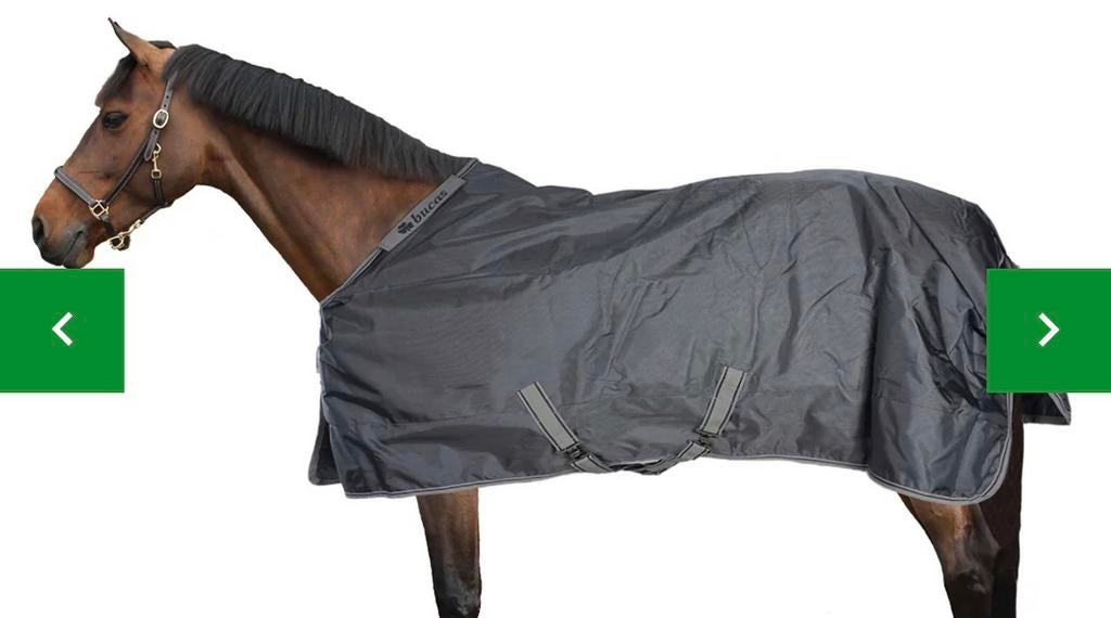 Bucas Smartex Rain Grijs 135/183, Dieren en Toebehoren, Ophalen of Verzenden, Zo goed als nieuw, Deken