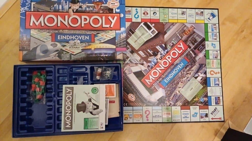 bordspel 1e editie Monopoly Eindhoven Monopolie fraai, Vijf spelers of meer, Ophalen of Verzenden, Nieuw, Monopoly