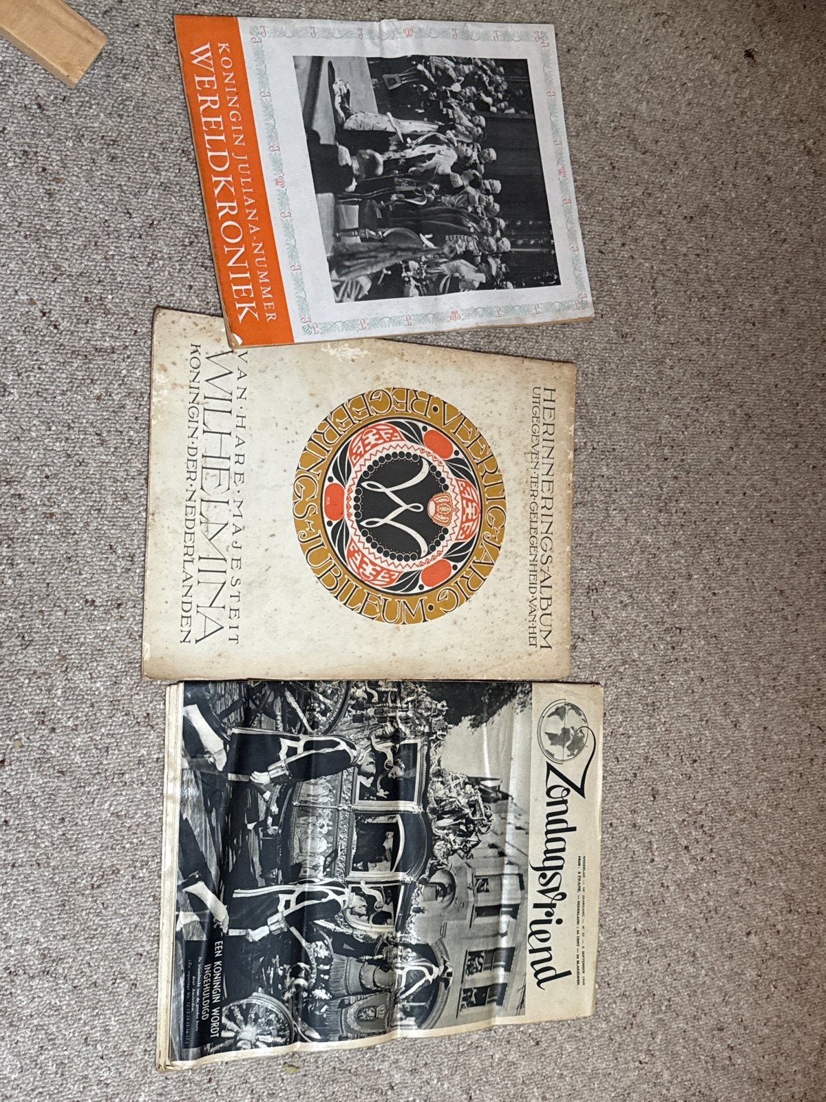 Herinneringsalbum Wilhelmina & Zondagsvriend 1948, Verzenden, Gelezen, Overige typen