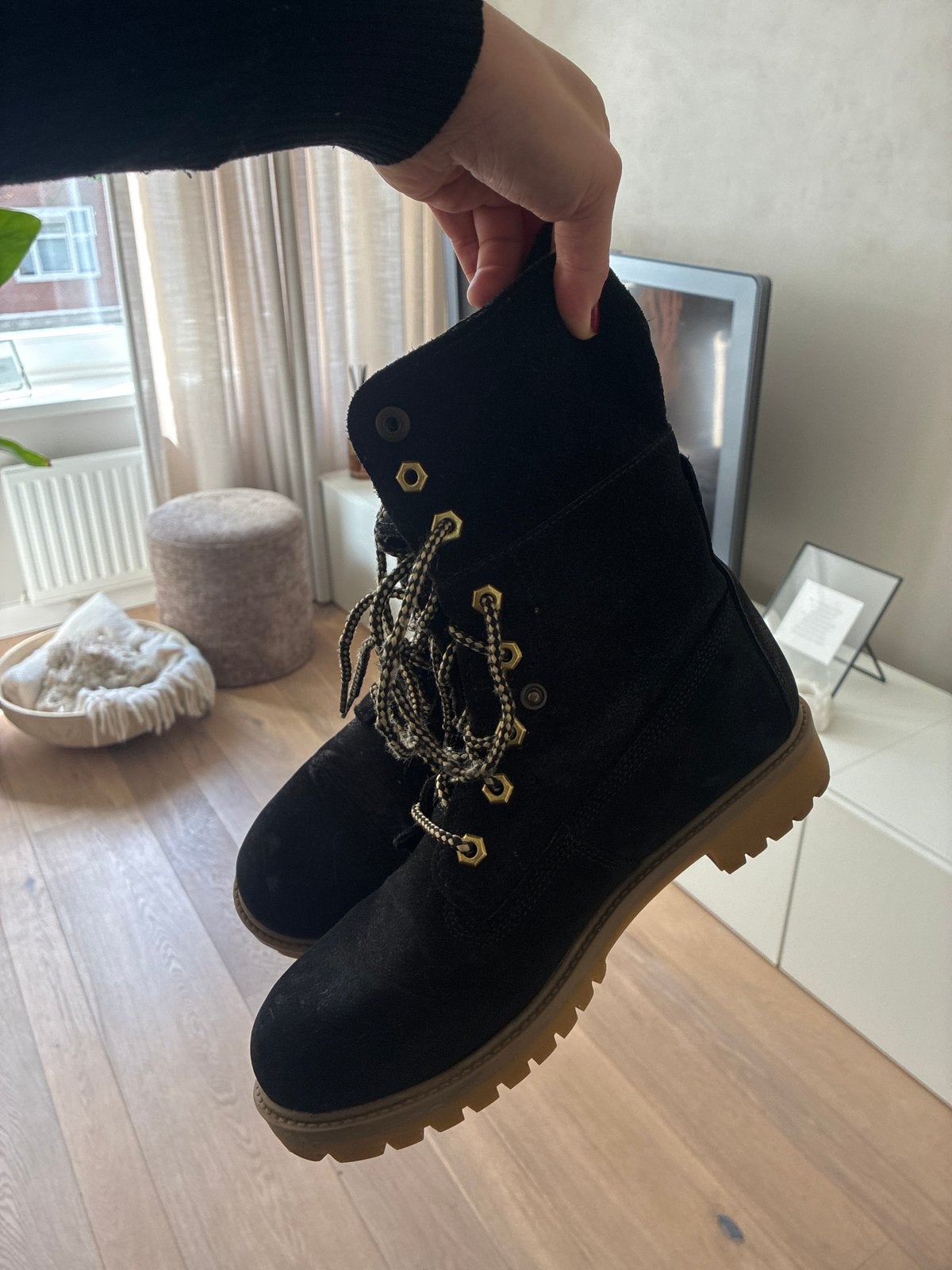 Landrover biker boots maat 41, Ophalen of Verzenden, Gedragen, Zwart, Lage of Enkellaarzen