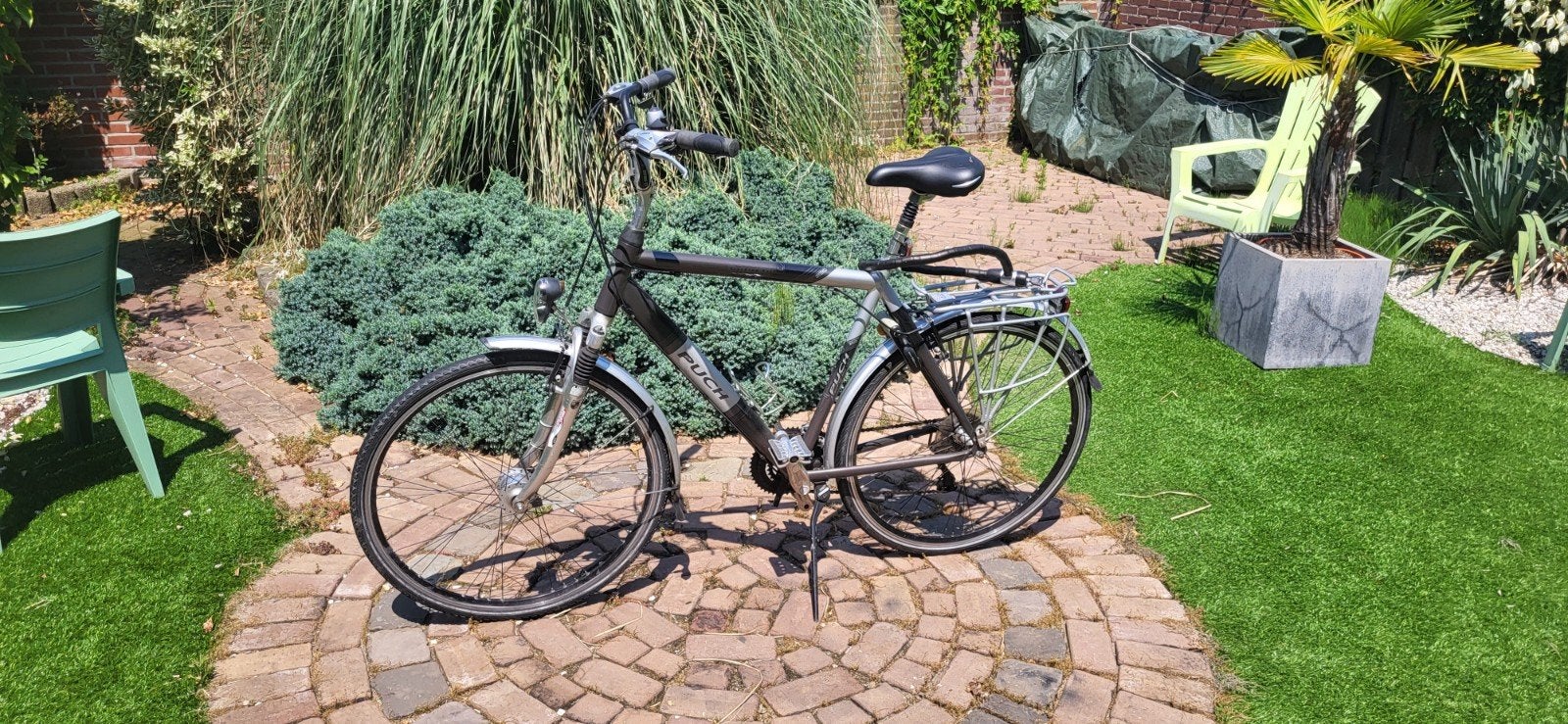 Puch fiets - opknapper met nieuw zadel, Gebruikt, Versnellingen, 57 tot 61 cm, Ophalen
