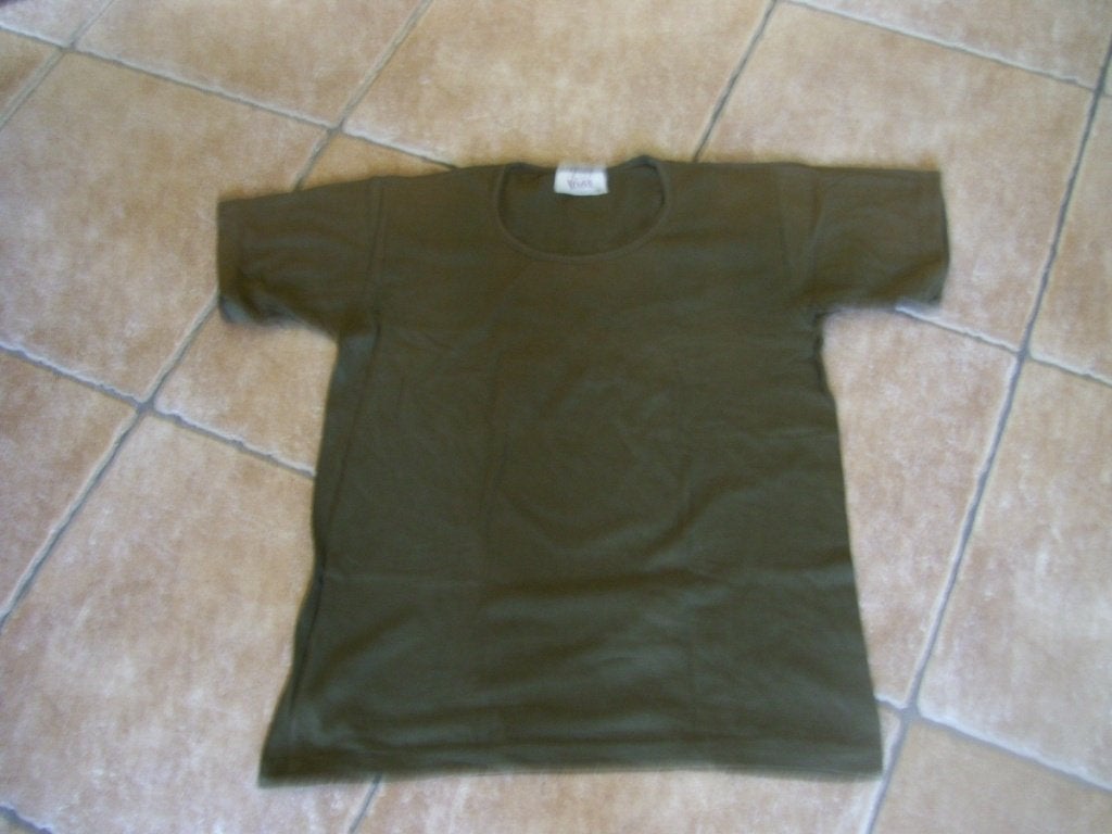 leger groen shirt mt. M, Kleding | Dames, Maat 38/40 (M), Ophalen of Verzenden, Zo goed als nieuw, Korte mouw