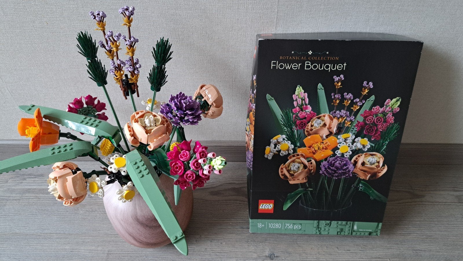 Lego bloemen Botanical Collection compleet nr 10280, Compleet, Overige thema's, Lego, Ophalen of Verzenden