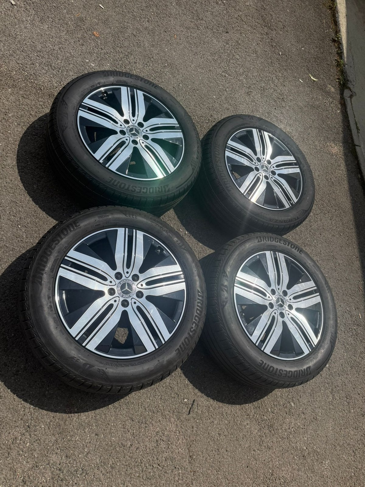 Originele Mercedes 18 inch Zomerwielen EQA EQB A2434011400, Ophalen, 18 inch, Banden en Velgen, Nieuw