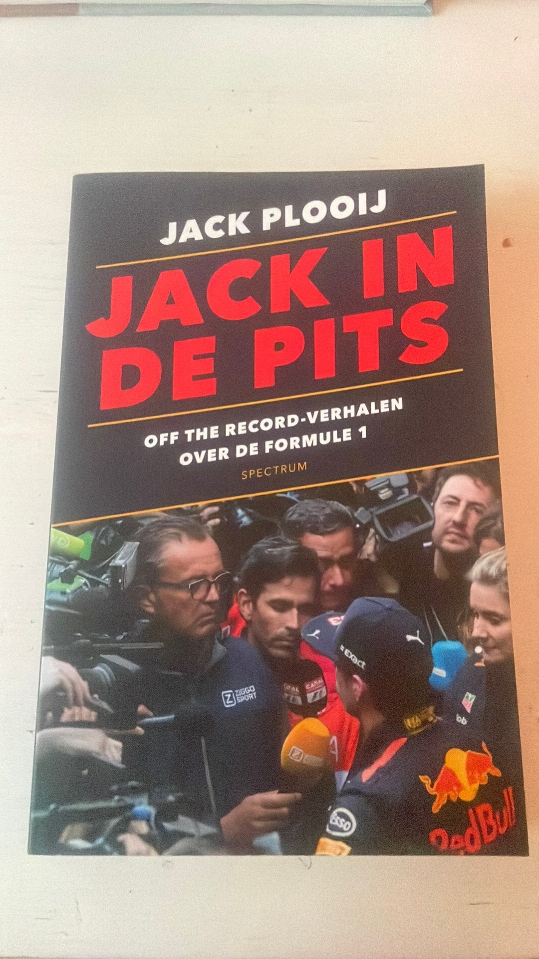 Jack Plooij - Jack in de pits, Boeken, Ophalen, Zo goed als nieuw, Overige sporten, Jack Plooij