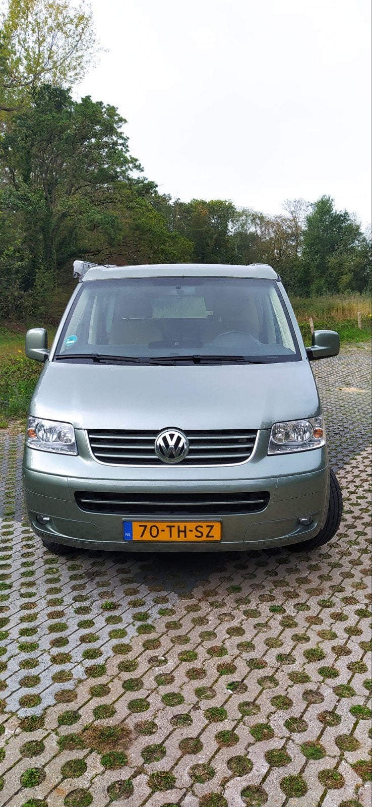 UNIEKE Volkswagen California 2.5 TDI 96KW 2006 Groen, Buscamper of Camperbus, Volkswagen, Diesel, Particulier