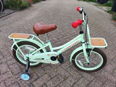 supersuper meisjes 16 inch zeer mooi, Fietsen en Brommers, Fietsen | Meisjes, Gebruikt, Niet ingevuld, 16 inch, Niet ingevuld