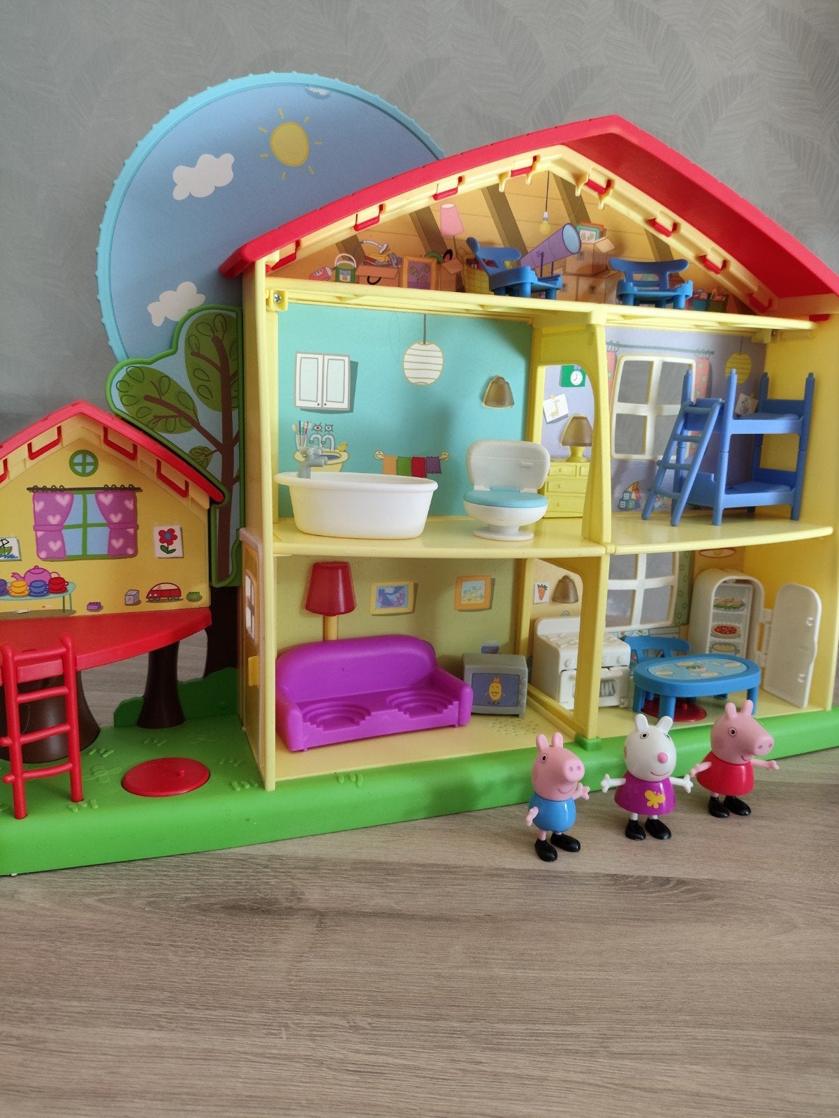 Peppa Pig speelhuis, Ophalen, Zo goed als nieuw, Poppenhuis