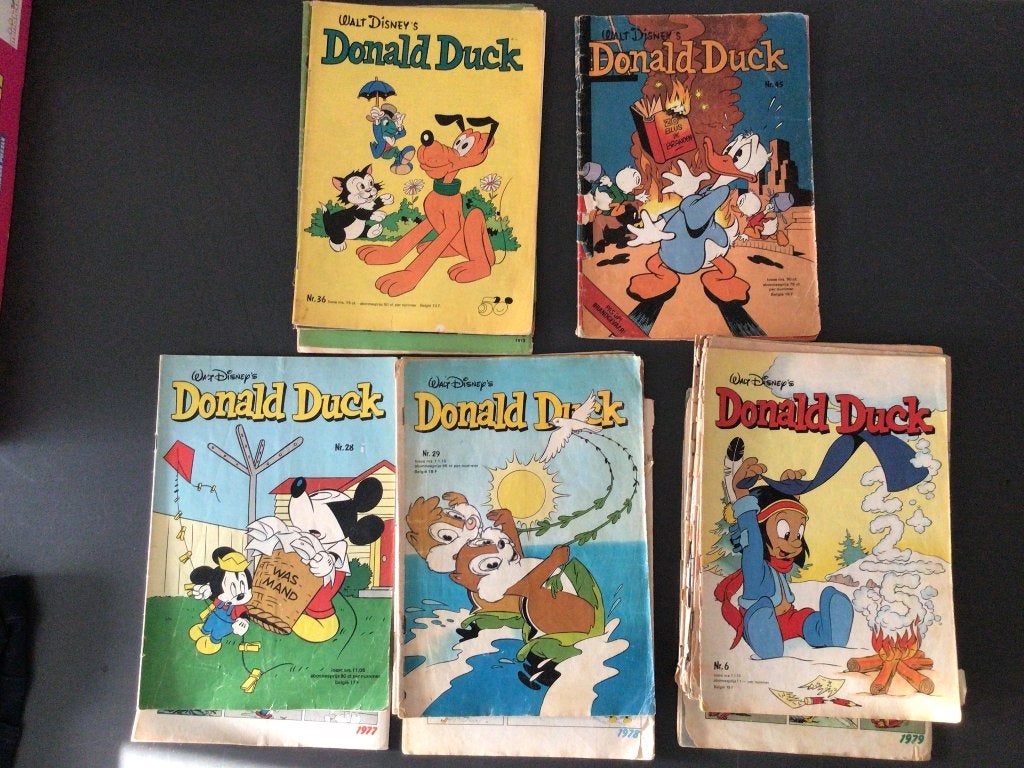 Donald Duck 1970-1979, Meerdere stripboeken, Ophalen of Verzenden, Gelezen