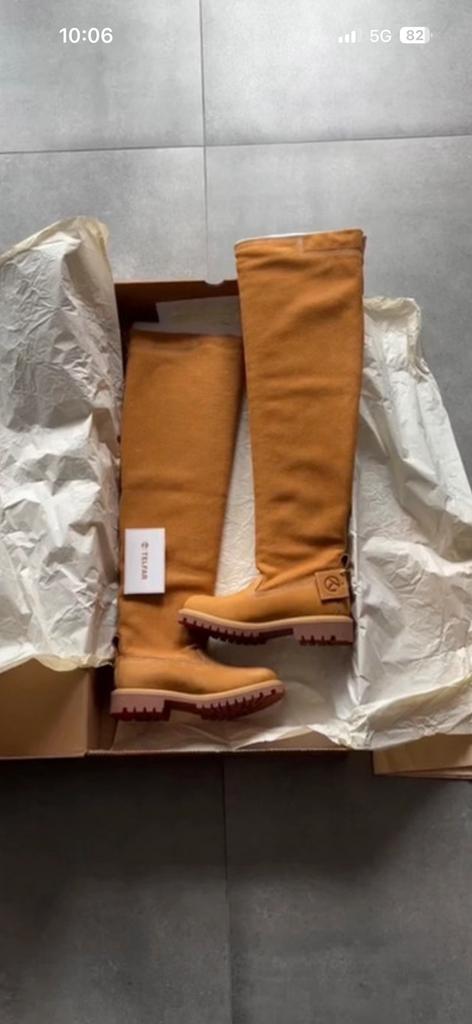 Telfar timberland, Ophalen of Verzenden, Zo goed als nieuw