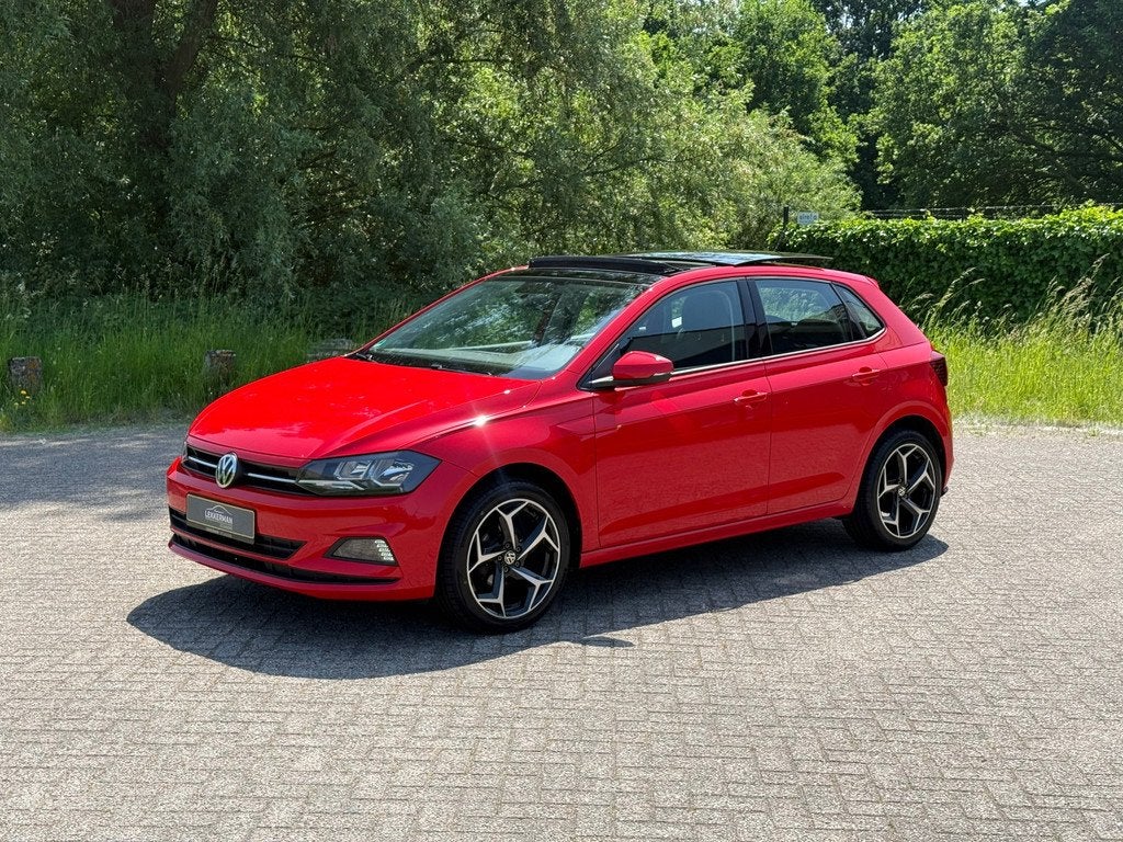 Volkswagen Polo 1.0 High Line PANO I R-LINE VELGEN I BLUETOO, 1005 kg, Gebruikt, Start-stop-systeem, Origineel Nederlands