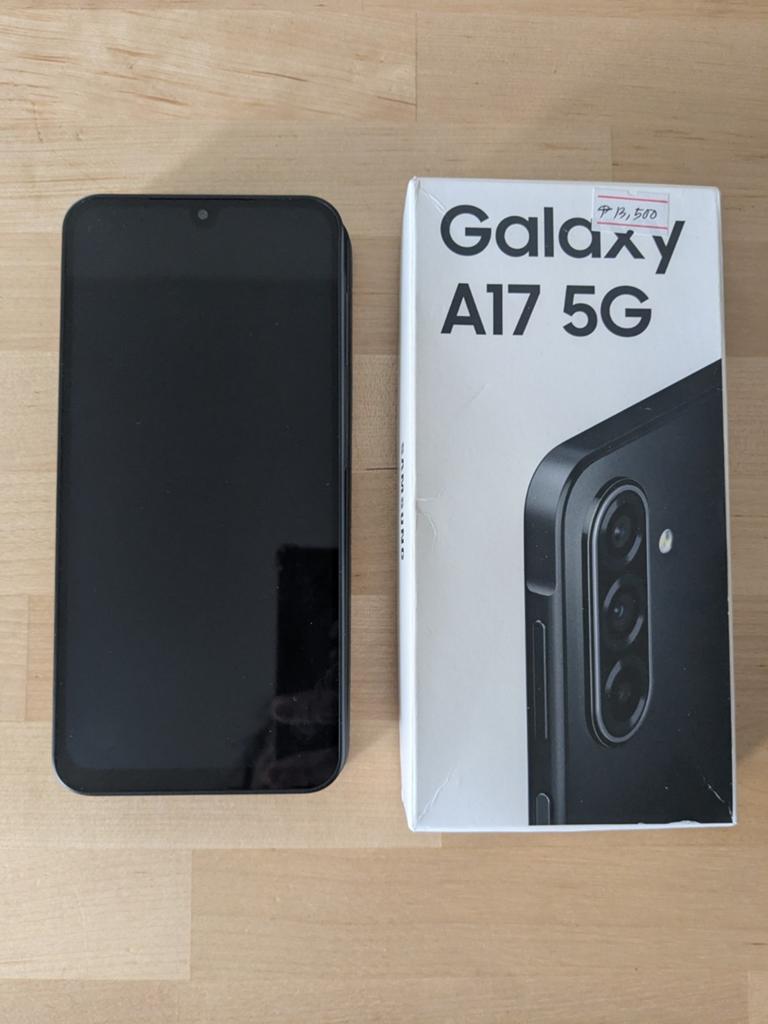 Samsung Galaxy A17 5G 8GB 256GB *mint condition, Zwart, Touchscreen, Nieuw, Ophalen of Verzenden