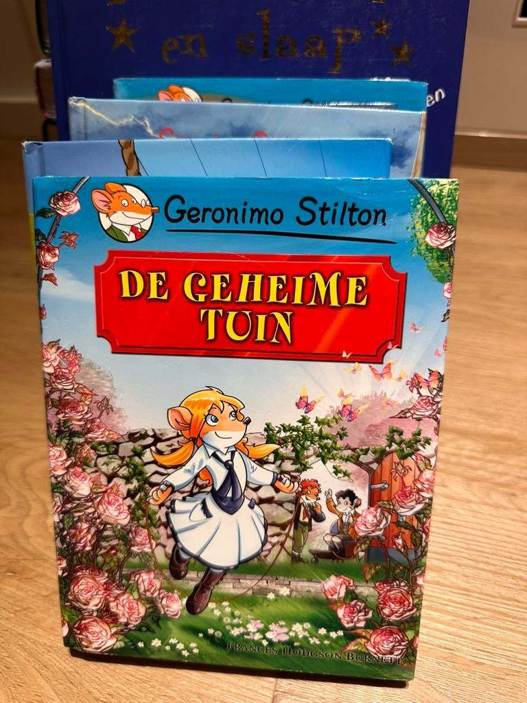Geronimo Stilton - De geheime tuin, Fictie algemeen, Geronimo Stilton, Ophalen of Verzenden, Zo goed als nieuw