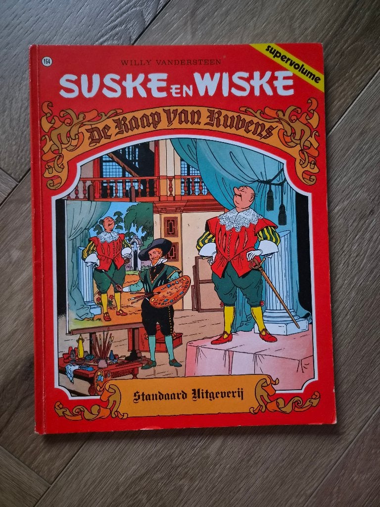 Suske en Wiske "De Kaap van Rubens" nr 164 supervolume 1984, Eén stripboek, Ophalen of Verzenden, Zo goed als nieuw, Willy Vandersteen