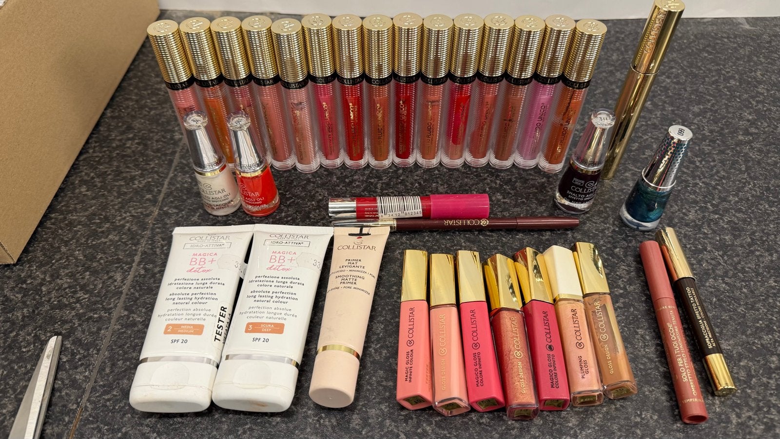 Collistar Make-up en Nagellak Partij - 35 Stuks, Gebruikt, Ophalen of Verzenden, Make-up, Overige kleuren