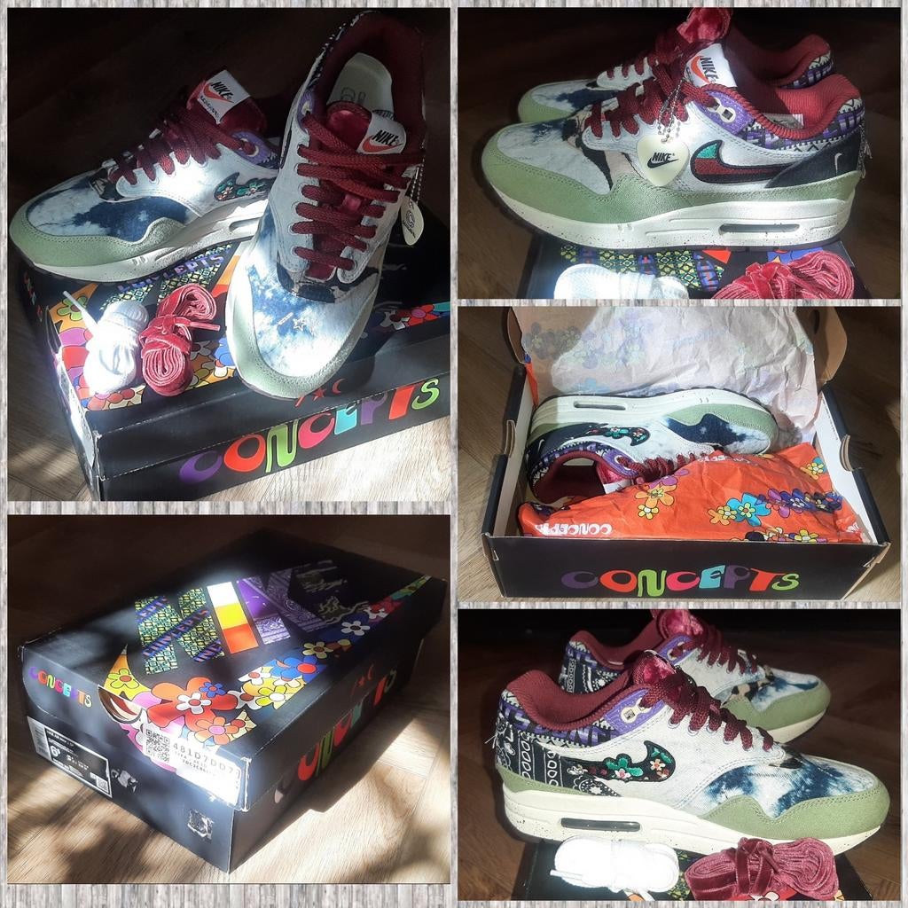 Nike Air Max 1 SP Concepts Mellow - Maat 39, Ophalen, Overige kleuren, Nieuw, Sneakers of Gympen
