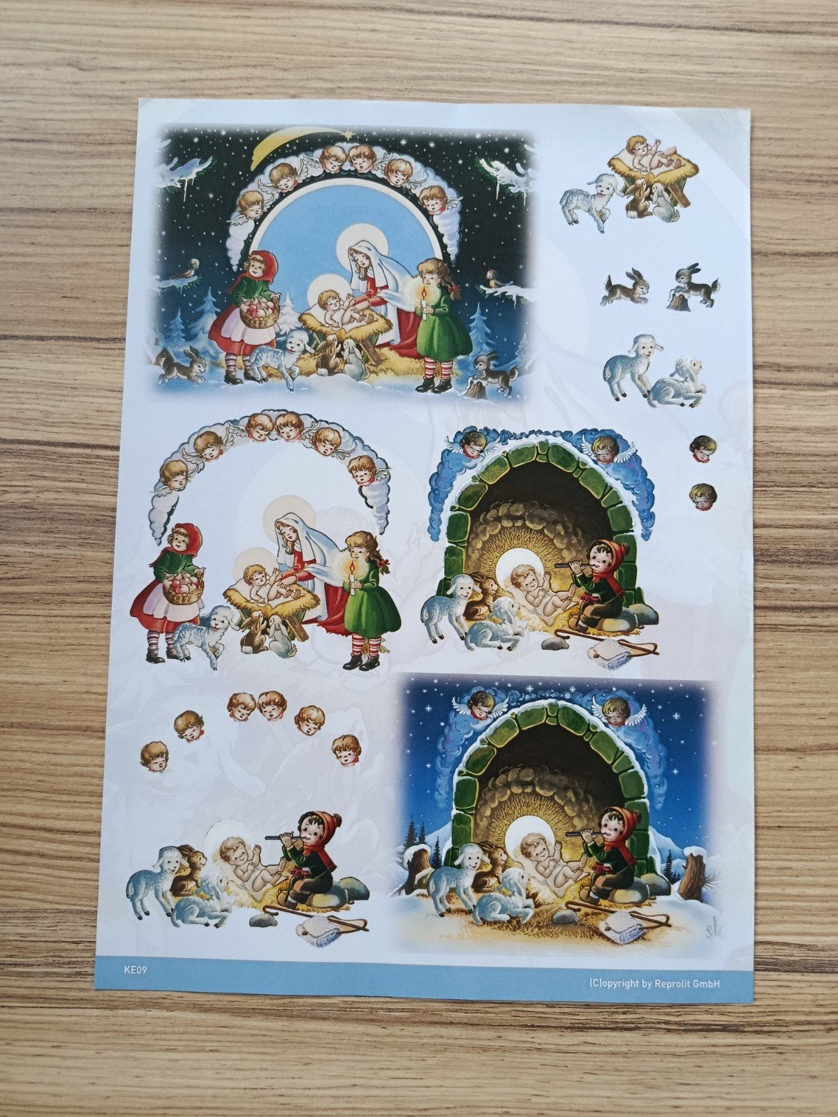 Kerst Knipvel,, Hobby en Vrije tijd, Kaarten | Zelf maken, Ophalen of Verzenden, Nieuw, Kerst, Knipvel