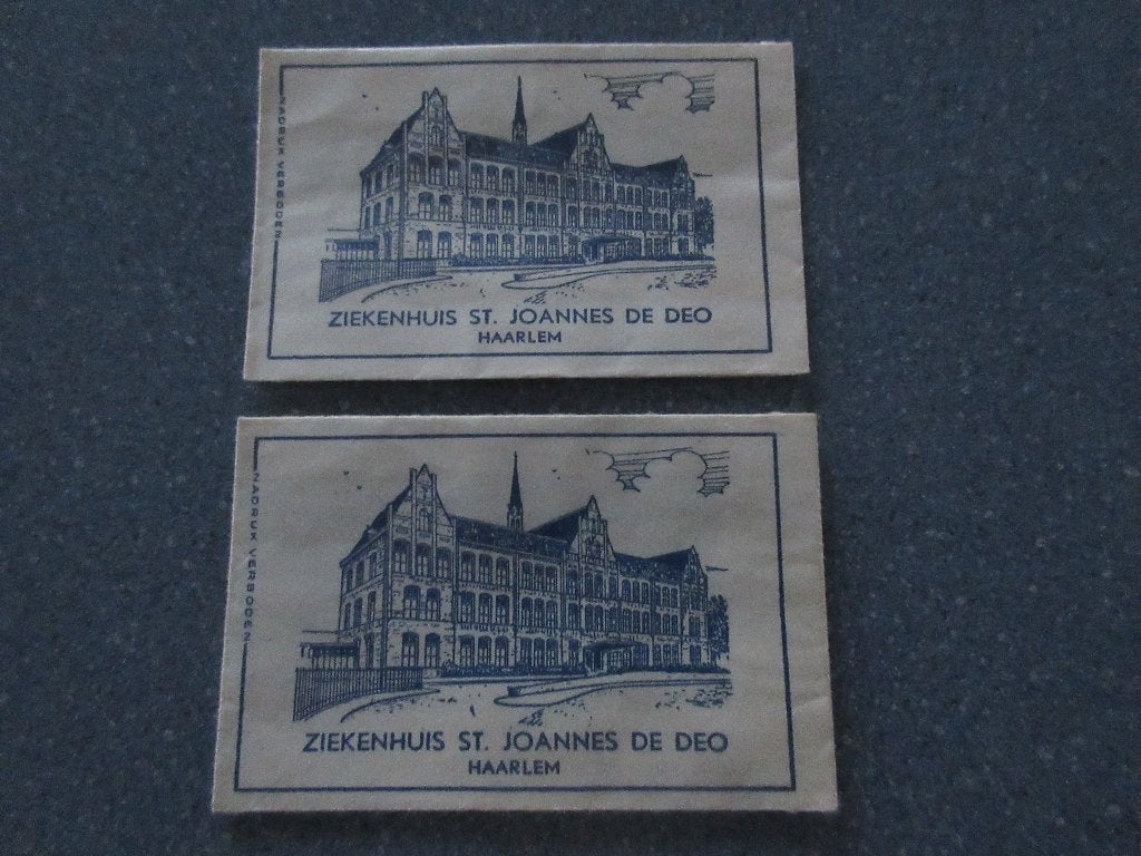 2 x Haarlem, ziekenhuis St. Joannes de Deo, Verzenden, Nederland