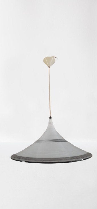 Meblo Heksenhoed Hanglamp - Harvey Guzzini Vintage, Ophalen, Gebruikt, Kunststof, Vintage, Mid-century Modern, Design