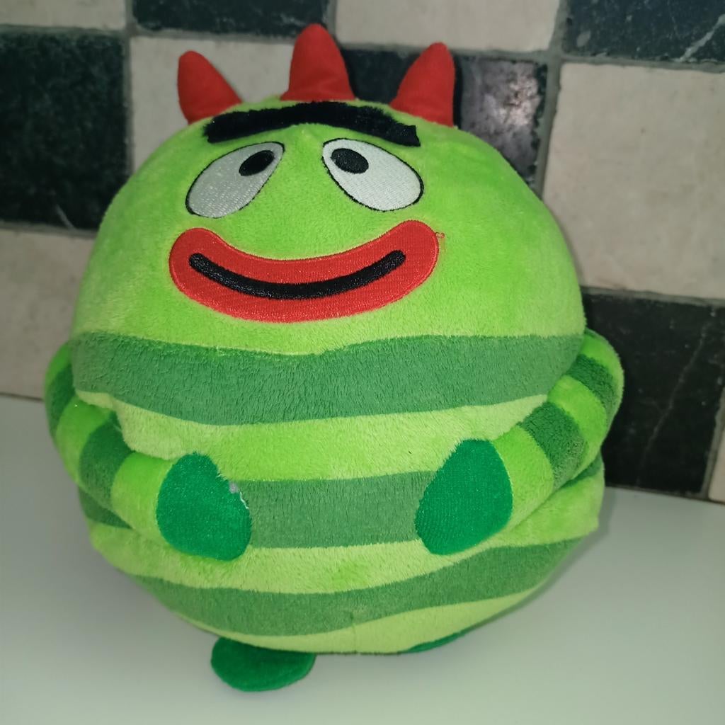 Ty groene bal yo gabba gabba, Brobee., Groen, Overige karakters, Overige typen, Wasbaar