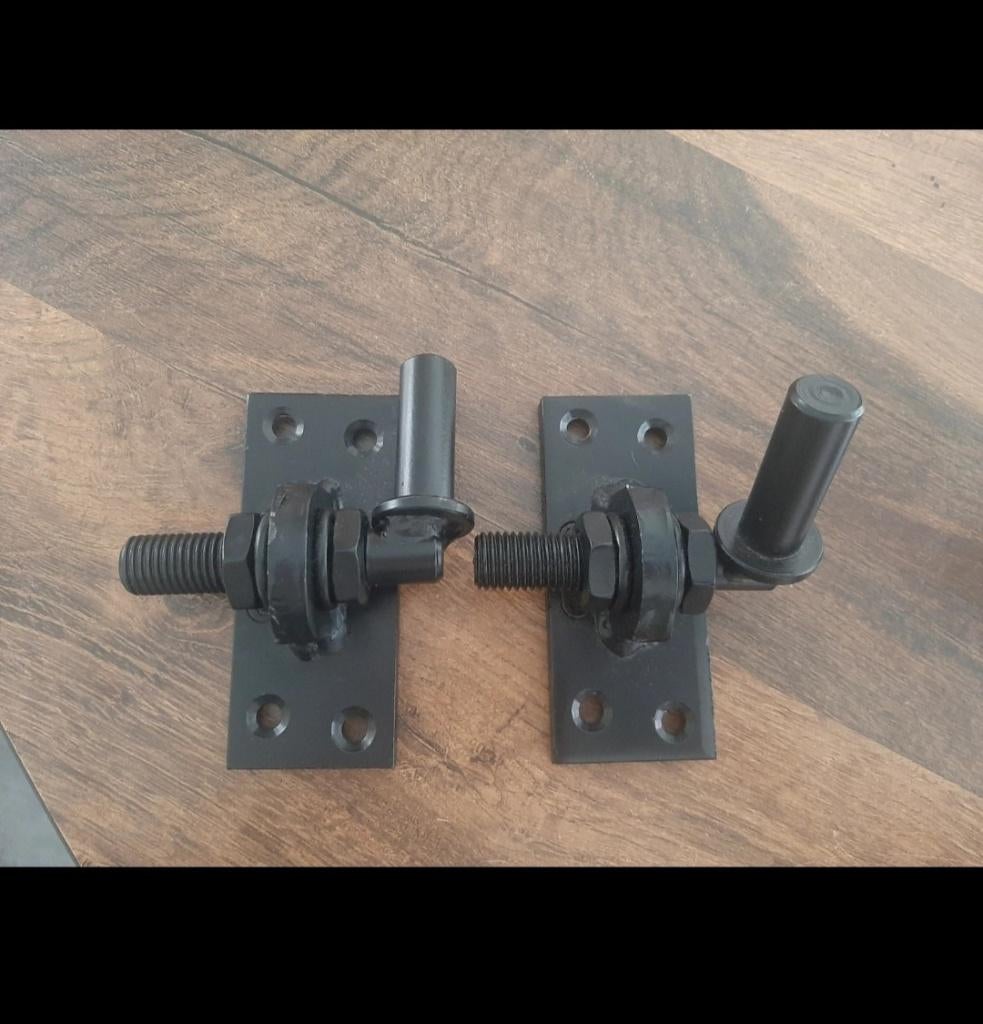 Starx Plaatduim verstelbaar zwart 16mm, Ophalen, Nieuw, Scharnier