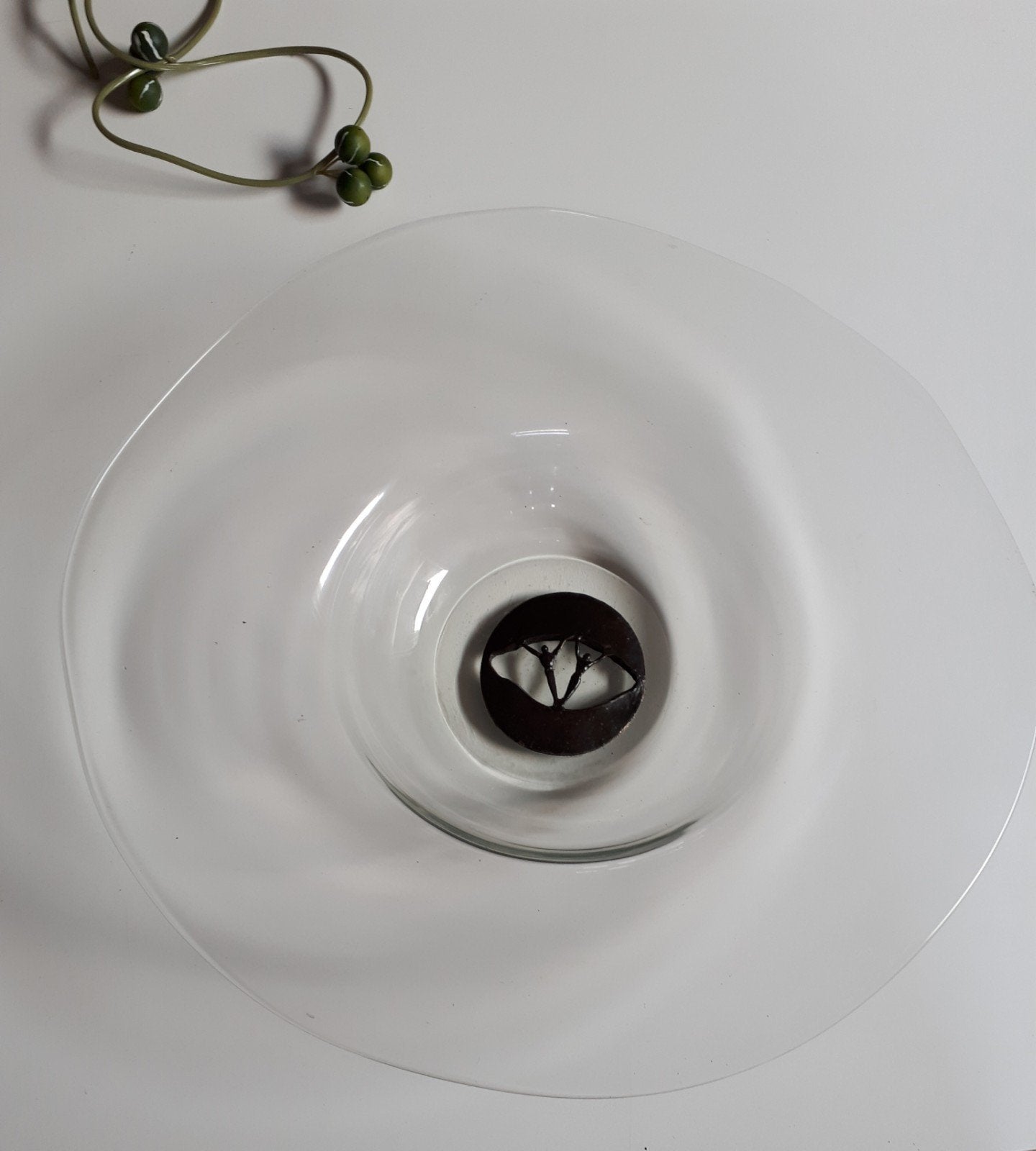 Corry Ammerlaan Artihove schaal glas kunst, Ophalen
