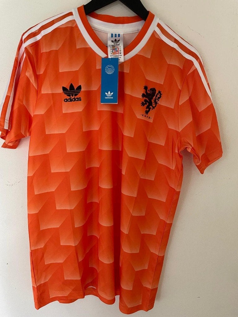 Adidas Nederlands Elftal retro shirt 1988 - maat M, Maat M, Ophalen of Verzenden, Nieuw, Shirt