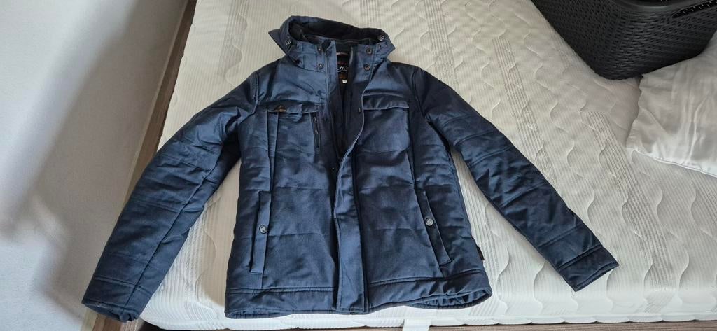 Nette Hallinger winterjas - Zo goed als nieuw, Kleding | Heren, Jassen | Winter, Blauw, Hallinger, Ophalen of Verzenden, Zo goed als nieuw