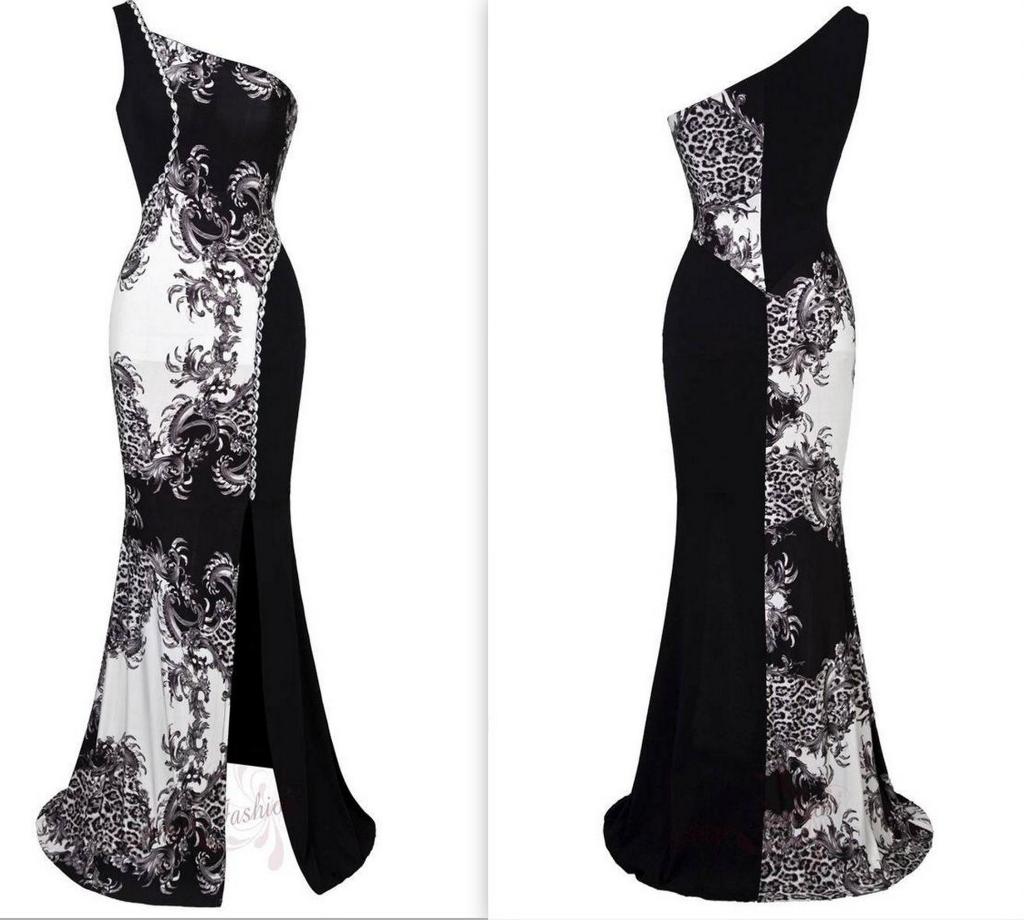 nieuwe galajurk maat M zwart/wit, Kleding | Dames, Gelegenheidskleding, Maat 38/40 (M), Galajurk, Zwart, All2wish4
