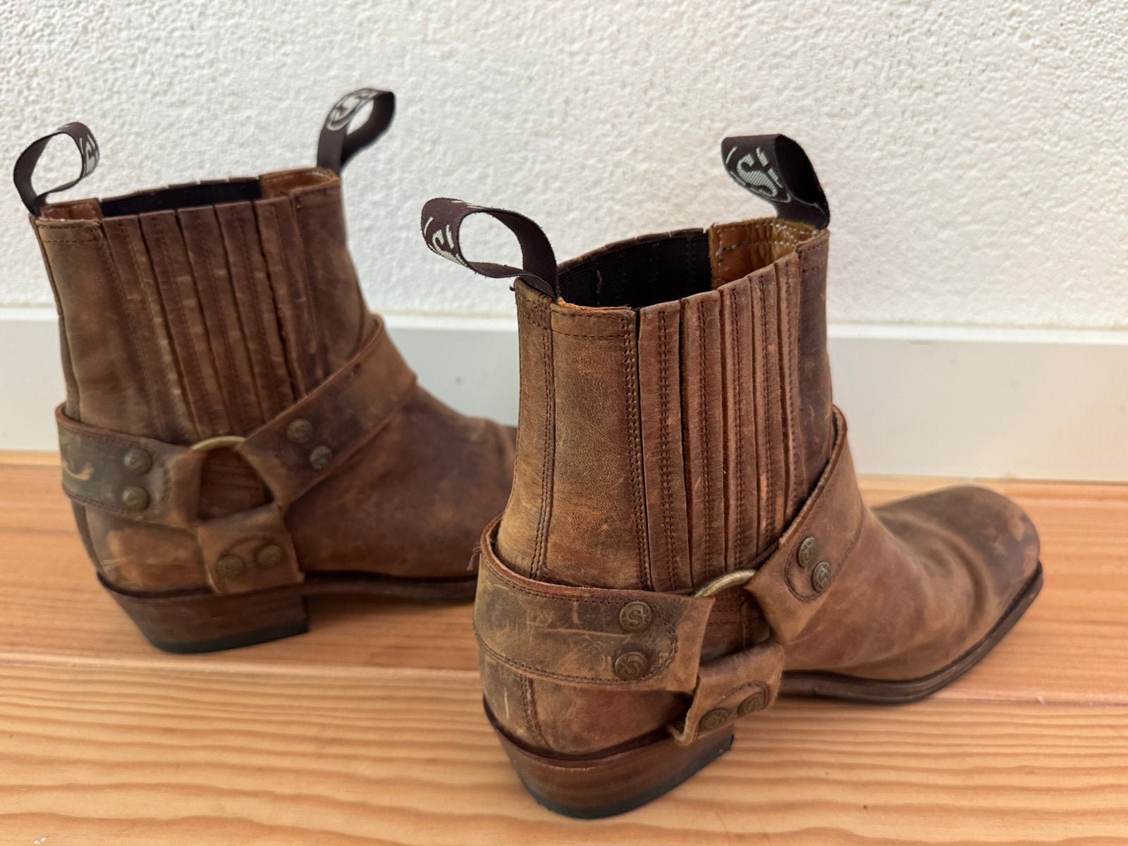 Sendra cowboylaarzen bruin leer maat 39, Ophalen of Verzenden, Gedragen, Bruin, Boots