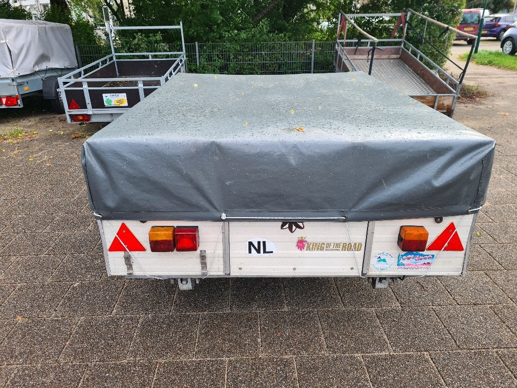 Aanhangwagen Walker 240x155x58 (LxBxH) 550kg laadvermogen, Ophalen, Gebruikt