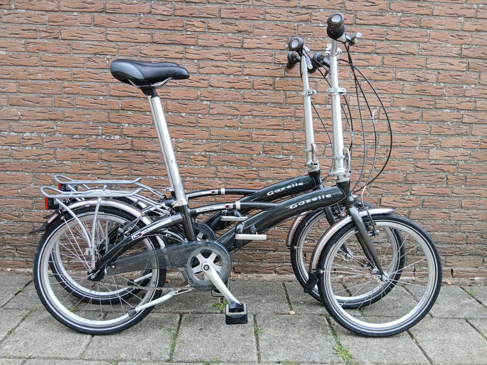 Goede en nette set aluminium Gazelle Pure vouwfietsen, Fietsen en Brommers, Fietsen | Vouwfietsen, Ophalen, 20 inch of meer, Versnellingen