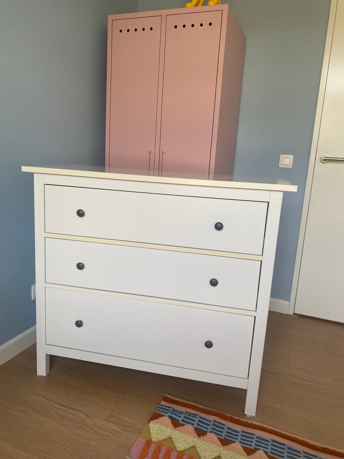 IKEA Hemnes ladenkast - wit, 3 of 4 laden, Ophalen, Gebruikt