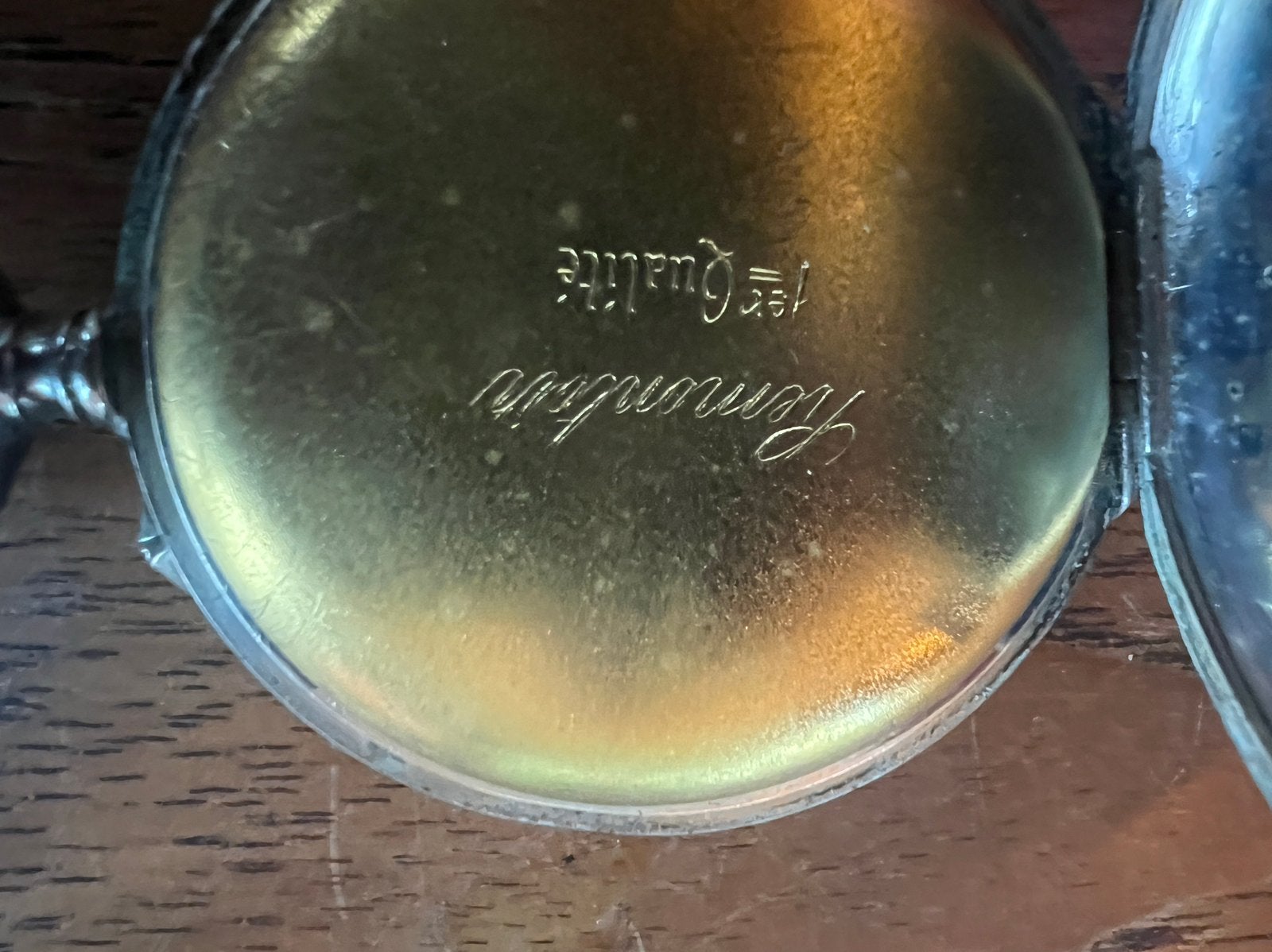Zilveren Remontoir Zakhorloge - Kaiserstunde - Goed Lopend, Ophalen of Verzenden, Zilver