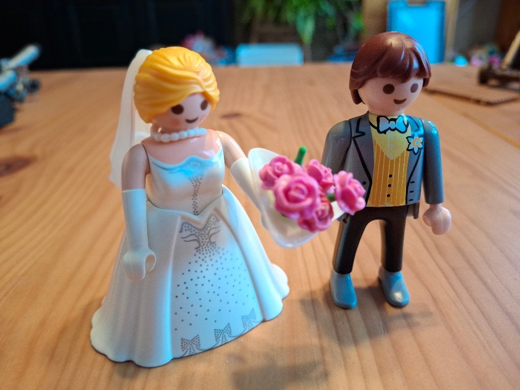 Playmobil bruidspaar. 5163., Kinderen en Baby's, Ophalen of Verzenden, Gebruikt