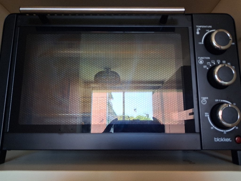 Mini oven, Witgoed en Apparatuur, Ovens, Ophalen, Minder dan 45 cm, Gebruikt, Blokker
